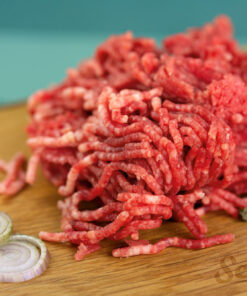 Rinderhackfleisch mit besonders viel Fett vom Weiderind