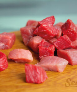 Gemischtes Gulasch vom Schwein und Rind
