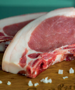 Kotelett vom Eichelweideschwein