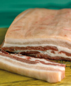 Schweinebauch mit Schwarte