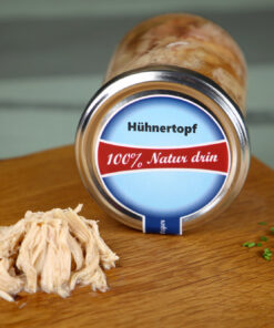 Hühnertopf im Glas