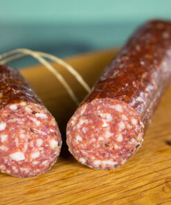 Wild-Salami - Reh und Wildschwein aus den Wäldern Frankens