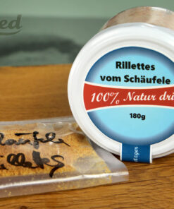 Rillettes vom Schäufele mit Krüstla