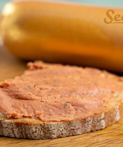 Vegane Leberwurst auf Brot