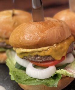 Leckere Burger hoch drei (c) comakochen.de