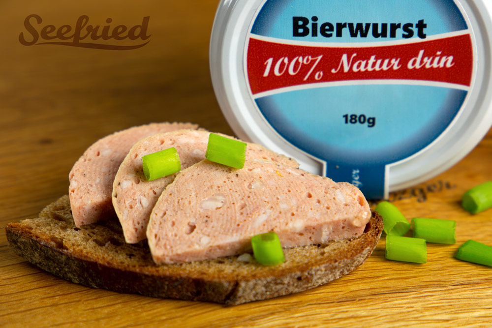 Bierwurst im Glas - Detail