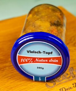 Vleisch-Topf im Glas