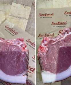 Dry Aged Kotelett vom Eichelweideschwein