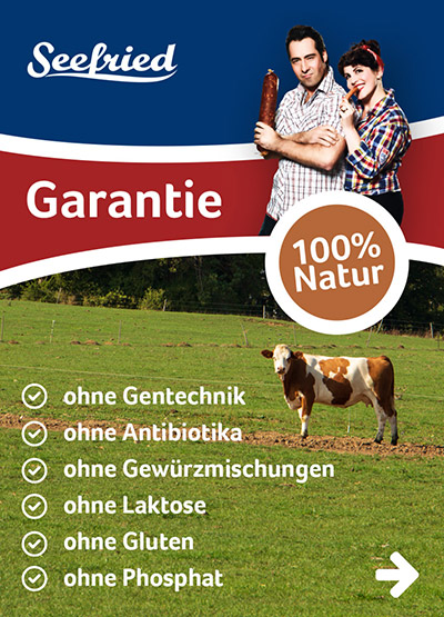 Seefried Garantie - 100 % Natur