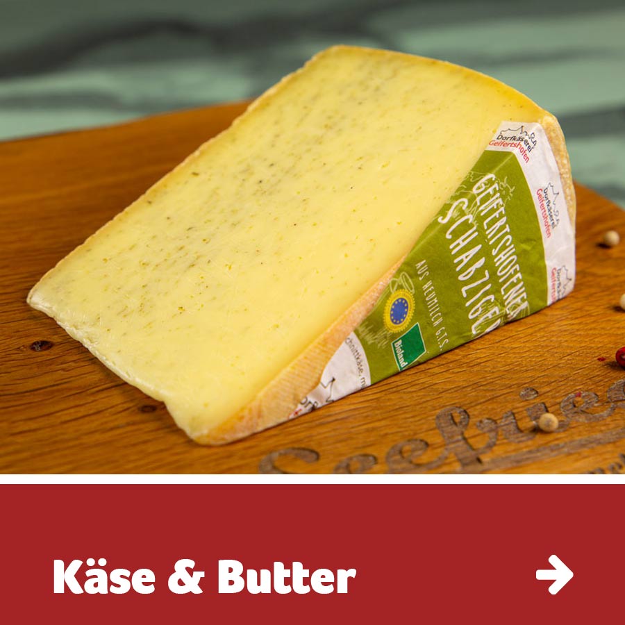 Käse und Butter kaufen