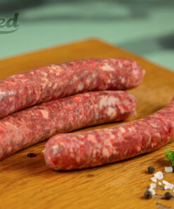 Frische Wildbratwürste